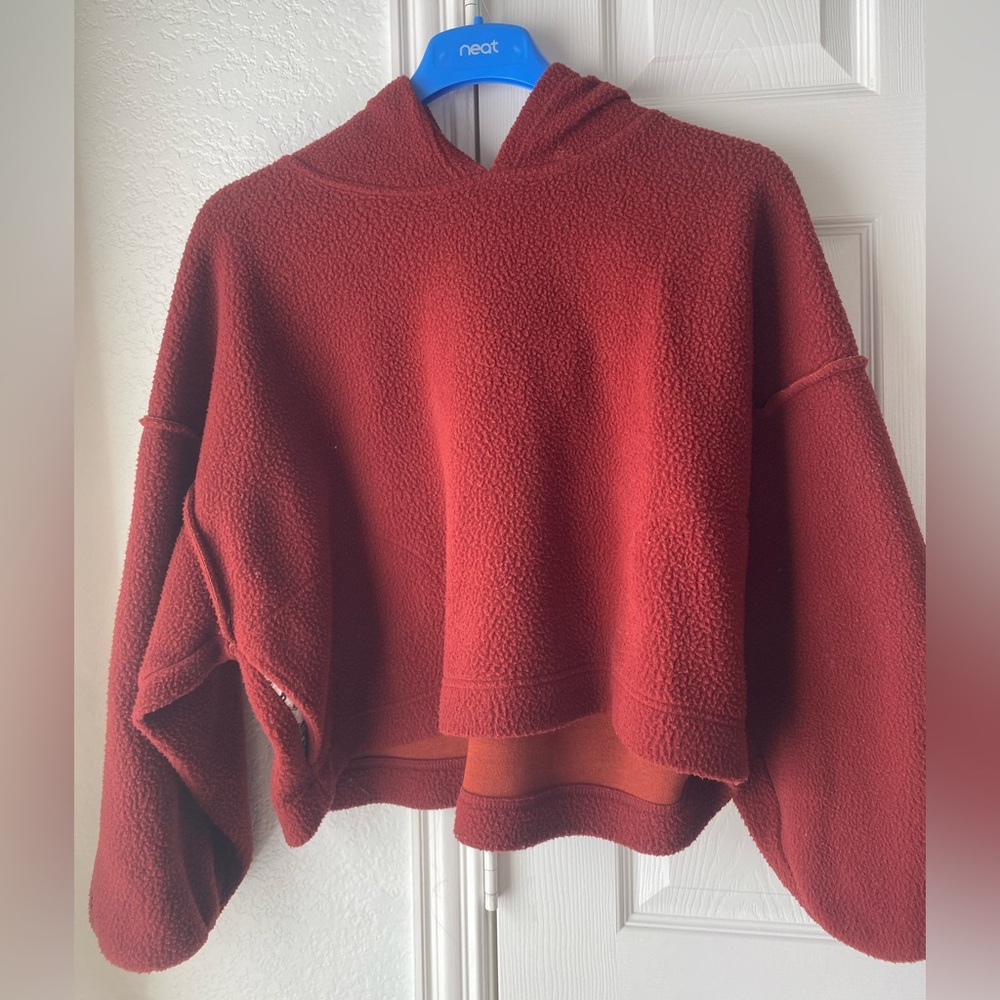 Red sweatshirt we the free